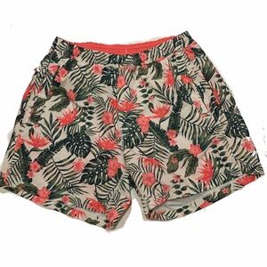 L / birddogs Tropical Floral Men's Shorts